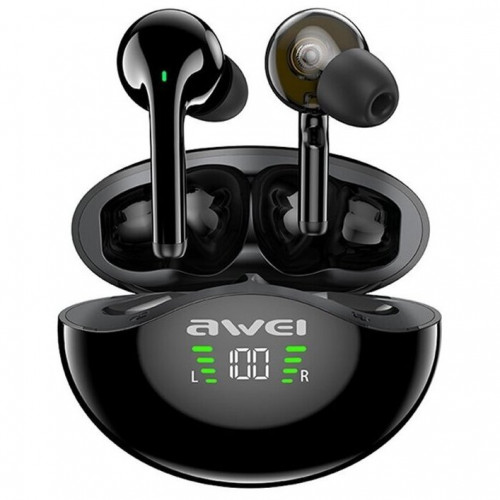 Наушники TWS Awei T12P черный