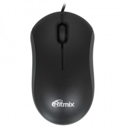 Мышь проводная Ritmix ROM-111 серый 