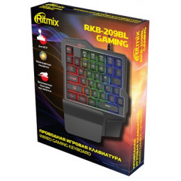 Кейпад проводная Ritmix RKB-209BL Gaming (80000161)