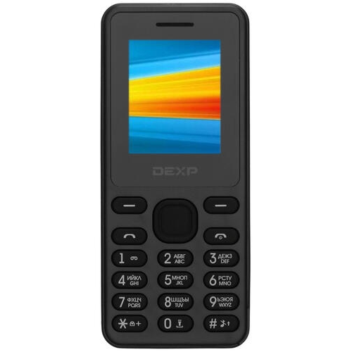 Сотовый телефон DEXP C185 черный