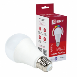 Умная светодиодная лампа EKF Connect 8W WIFI