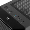 Корпус ZET GAMING Rare Minicase MS2 BG черный Mini-Tower