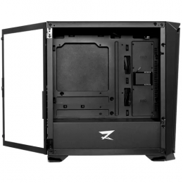 Корпус ZET GAMING Rare Minicase MS2 BG черный Mini-Tower