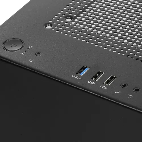 Корпус ARDOR GAMING Rare Minicase MS4 BG черный Mini-Tower