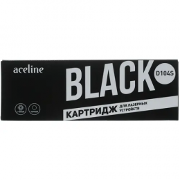 Картридж лазерный Aceline NS-D104S черный, с чипом