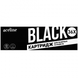 Картридж лазерный Aceline NS-CB436X черный 