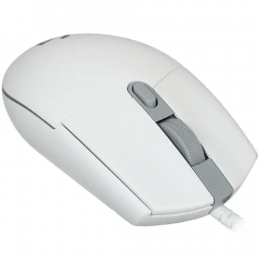 Мышь проводная Logitech G102 LIGHTSYNC [910-005824] белый