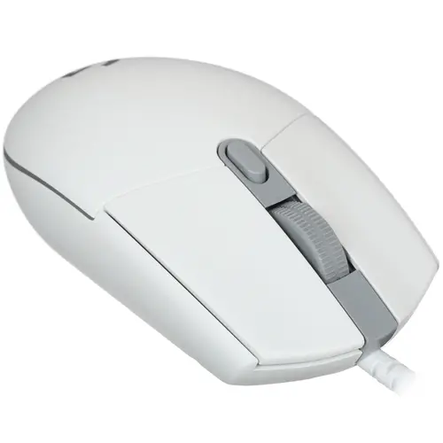 Мышь проводная Logitech G102 LIGHTSYNC [910-005824] белый