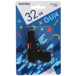 Память USB Flash 32 ГБ Smartbuy Wild Series "Пистолет" [SB32GBGN]