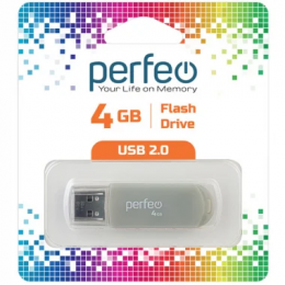 Накопитель USB-флэш 4 ГБ Perfeo PF-C03GR (PF-C03GR004)