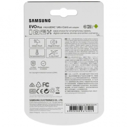 Карта памяти Samsung EVO Plus microSDHC 32 ГБ [MB-MC32GA/APC]