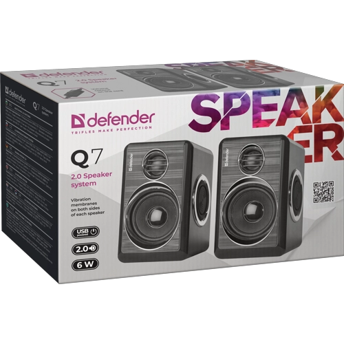 Колонки 2.0 Defender Q7