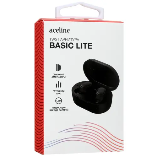 Наушники TWS Aceline Basic Lite черный