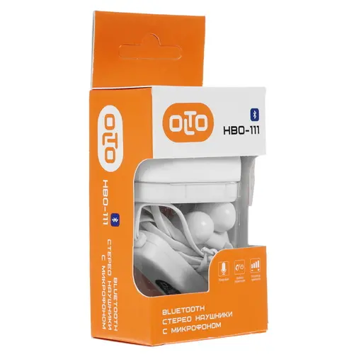 Bluetooth-гарнитура OLTO HBO-111 белый