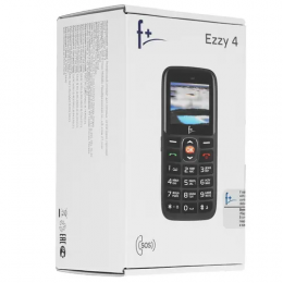 Сотовый телефон F+ Ezzy4 черный