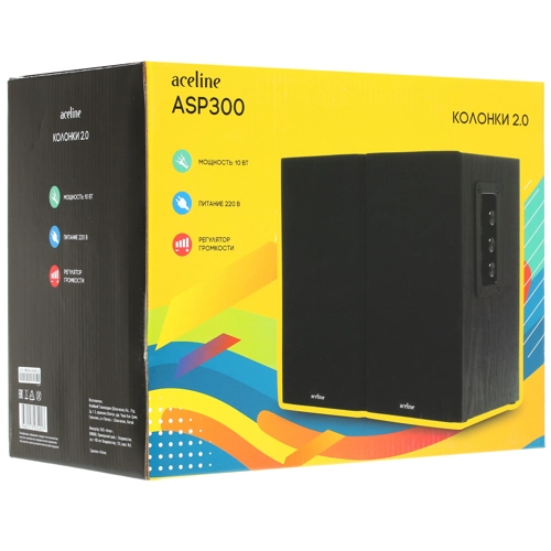Колонки 2.0 Aceline ASP300