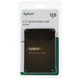 120 ГБ 2.5" SATA накопитель Apacer AS340X [AP120GAS340XC-1]