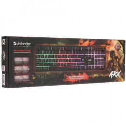 Клавиатура проводная Defender Arx GK-196L [45196]