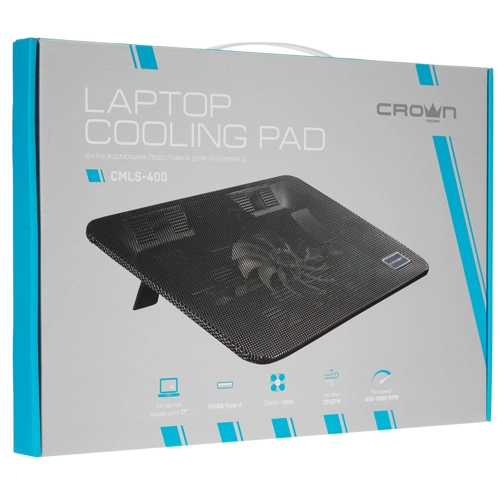 Подставка для ноутбука Crown CMLS-400 черный