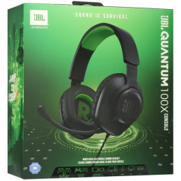 Проводная гарнитура JBL QUANTUM 100X черный