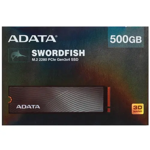 500 ГБ SSD M.2 накопитель ADATA Swordfish [ASWORDFISH-500G-C]