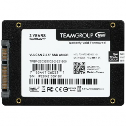 480 ГБ 2.5" SATA накопитель Team Group VULCAN Z [T253TZ480G0C101]