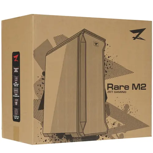 Корпус ZET GAMING Rare M2 черный