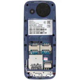 Сотовый телефон Philips Xenium E125 синий