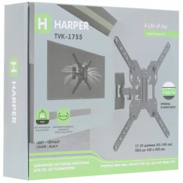 Кронштейн для ТВ Harper TVK-1755 черный