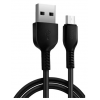 Кабель Hoco X20 Flash USB - USB Type-C, 2 м, 3a; черный