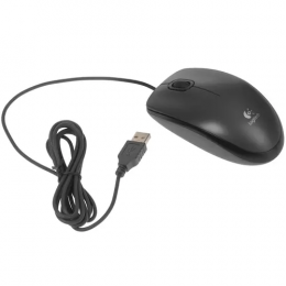 Мышь проводная Logitech M90 [910-001970] черный