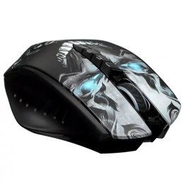 Мышь беспроводная A4Tech Bloody R80 Plus Skull черный
