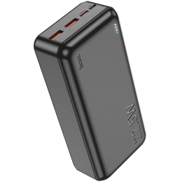 Портативный аккумулятор Hoco J101B черный 30000 мА*ч, 10 Вт, USB-A - 2 шт, дисплей