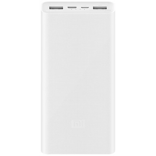 Портативный аккумулятор Xiaomi Mi Power Bank 3 белый