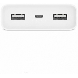 Портативный аккумулятор Xiaomi Mi Power Bank 3 белый
