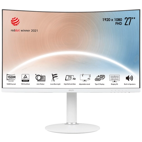 27" Монитор MSI Modern MD271PW белый 1920x1080@75 Гц