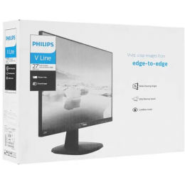 27" Монитор Philips 273V7QSB (00/01) черный