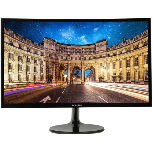 23.5" Монитор Samsung C24F390FHI черный 1920x1080@60 Гц
