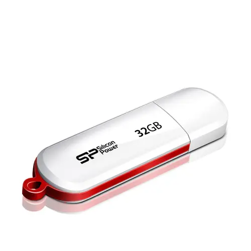 Память USB Flash 32 ГБ Silicon Power Lux Mini 320 [SP032GBUF2320V1W]