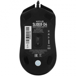 Мышь проводная KFA2 SLIDER-04 [G-MKS04UX26RG2B0-KFA2] черный