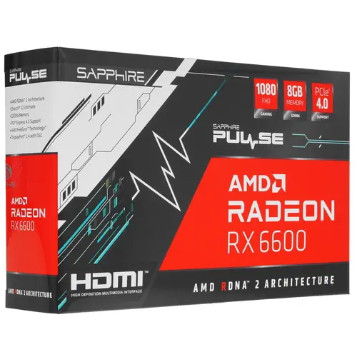 Видеокарта Sapphire AMD Radeon RX 6600 PULSE [11310-01-20G]