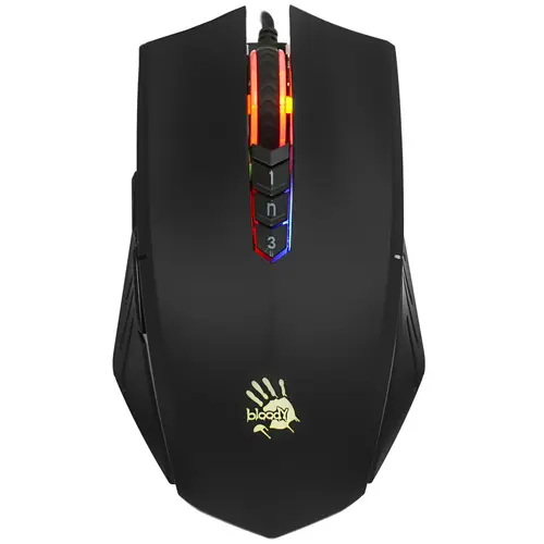 Мышь проводная A4Tech Bloody A70 черный