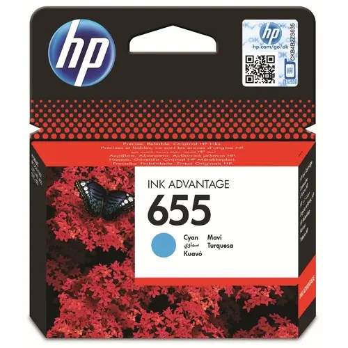 Картридж HP 655 (CZ110AE) голубой