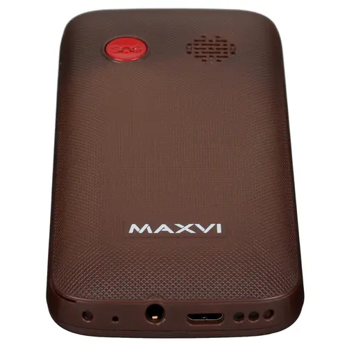 Сотовый телефон Maxvi B100 коричневый