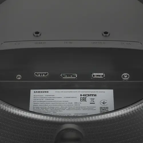 32" Монитор Samsung Odyssey G5 C32G55TQWI черный