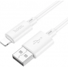 Кабель Hoco X88 USB - Lightning, 1м, 2.4A; белый