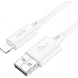 Кабель Hoco X88 USB - Lightning, 1м, 2.4A; белый