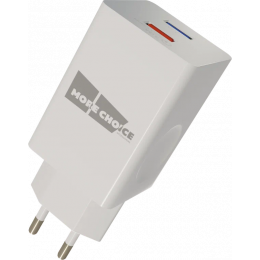 Сетевое зарядное устройство More choice NC55QC (White)