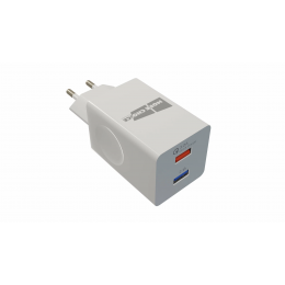 Сетевое зарядное устройство More choice NC55QC (White)