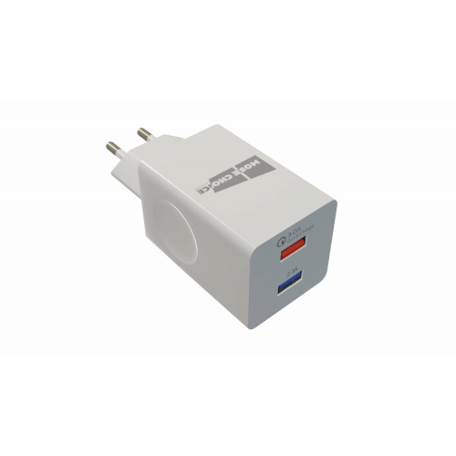 Сетевое зарядное устройство More choice NC55QC (White)